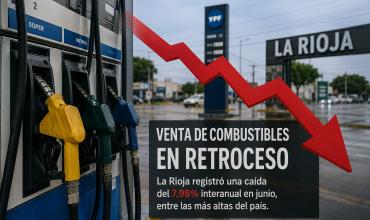 La Rioja, entre las provincias más golpeadas por la caída en la venta de combustibles
