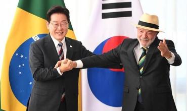 Lula da Silva anunció un acuerdo entre el Mercosur y la República de Corea