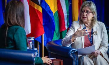 La reacción de la ministra de Seguridad tras la tragedia aérea en San Juan: “Acompaño a cada una de las familias”