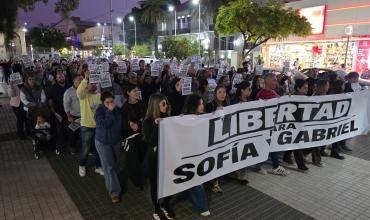 Caso Ilda Goyochea: Familiares y amigos marcharon en La Rioja para pedir la liberación de Sofía Agüero y Gabriel Díaz