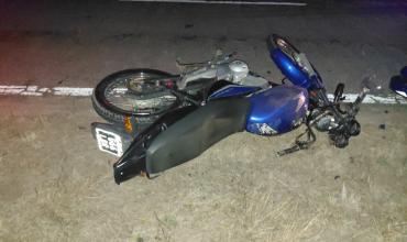 Un policía chocó contra un caballo suelto sobre la Ruta 79 y sufrió lesiones leves
