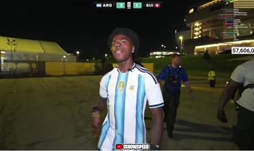 Speed se enteró en vivo de la muerte del papá de Messi