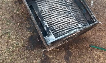 Se incendió el extractor de una cocina y una familia logró sofocar las llamas