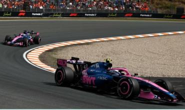 Colapinto, 13° en la práctica libre del Gran Premio de Países Bajos de la F1