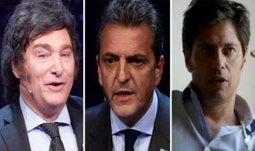 Una nueva encuesta electoral midió a Milei contra Kicillof y contra Massa: diferencias importantes
