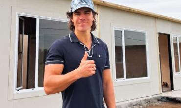 Marcos Ginocchio recibió la casa que ganó en Gran Hermano y la presentó en sus redes: “La voy a disfrutar”