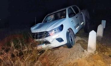 Una camioneta chocó contra una vaca cerca de Pituil y el animal murió