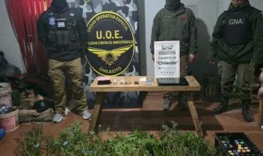 Chilecito: detuvieron a un hombre y secuestraron más de medio kilo de cannabis en un allanamiento