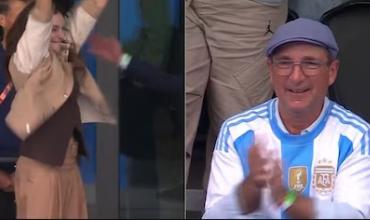 El festejo de Lucha Aymar y la eufórica celebración de Cachito Vigil tras la consagración de Las Leonas en el Mundial de hockey