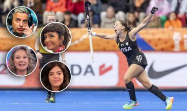 “Qué orgullo”, “son enormes” y “te amo, Argentina”: los famosos celebraron el triunfo de Las Leonas en el Mundial