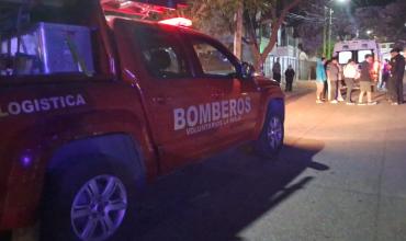 Dos adolescentes resultaron heridos tras chocar dos motocicletas en el centro