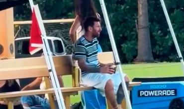 Así fue la primera aparición pública de Messi, a 3 días de anunciar su retiro de la Selección