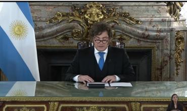 Javier Milei anunció sanciones para empresas que operen en Malvinas y la construcción de una base en Tierra del Fuego
