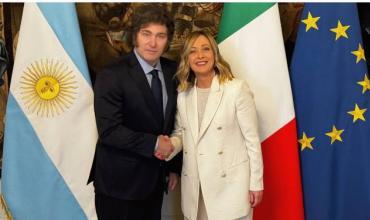 “¡Avanti!”: Milei felicitó a Meloni por ser la jefa de Gobierno con el período ininterrumpido más largo de la República Italiana