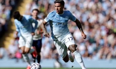 Enzo Fernández debutó en Manchester City y salió ovacionado en la victoria ante Coventry