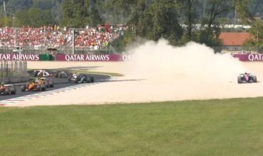¡No se puede creer! Colapinto superó a Verstappen, quedó tercero y un despiste lo mandó al fondo
