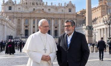 Delegación de la CGT expuso ante el Papa la situación del país