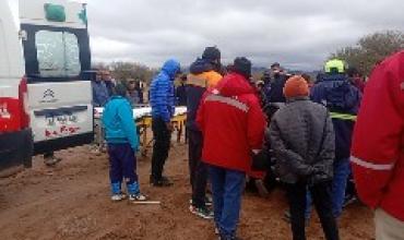 Cayó de un caballo durante una carrera cuadrera y fue trasladado al hospital en Guandacol