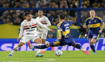 Esta noche, Boca visita a San Pablo por un lugar en las semifinales de la Copa Sudamericana