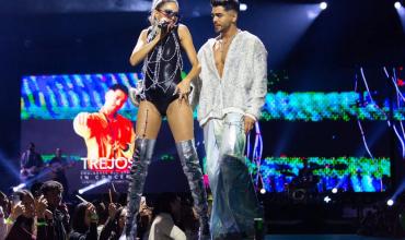 La Reina del Flow hizo vibrar el Movistar Arena y se subió a las tablas argentinas por primera vez
