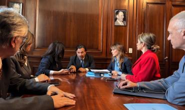 Gustavo Sáenz se reunió con senadores del Norte Grande