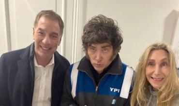 Javier Milei visita, hoy,  Bahía Blanca con Karina y Diego Santilli