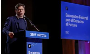 En medio de una nueva avanzada de CFK, Kicillof lanza una corriente federal anti Milei
