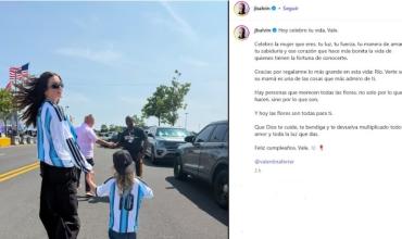 J Balvin le dedicó un mensaje a Valentina Ferrer por su cumpleaños, días después de la separación: “Las flores son todas para ti”