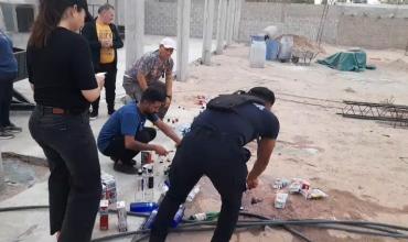 Arauco: decomisaron bebidas alcohólicas a menores antes de una Pool Party por el Día del Estudiante