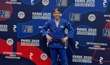 Alfredo Effron debuta este lunes en el Mundial de Judo Veteranos en Bosnia y Herzegovina