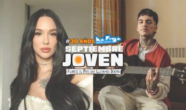 Confirmado: La Joaqui y Valen Vargas cierran el "Septiembre Joven" el domingo 27