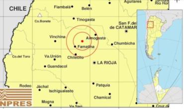 Un fuerte sismo con una magnitud de 5,4° sacudió La Rioja y se percibió en tres provincias vecinas
