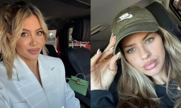 La coincidencia de estilo entre Wanda Nara y la China Suárez que reavivó la polémica: “¿Quién copia a quién?"
