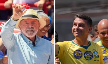 Empate técnico, escándalos y sus últimas cartas: cómo llegan Lula y Flavio Bolsonaro a las elecciones en Brasil