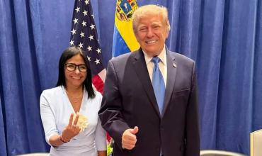 Trump y Delcy Rodríguez afianzan su vínculo: desconcierto en Venezuela y quiebre con María Corina Machado