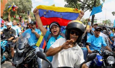 Cientos de venezolanos se movilizaron para exigir elecciones libres y el regreso seguro de María Corina Machado