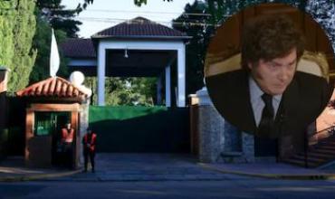 Milei habló de los cambios en la Quinta de Olivos: “Hoy es una base militar, tengo enemigos pesados en el mundo”