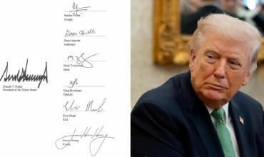 Trump y líderes tecnológicos firmaron un acuerdo para regular la “superinteligencia”: qué establece