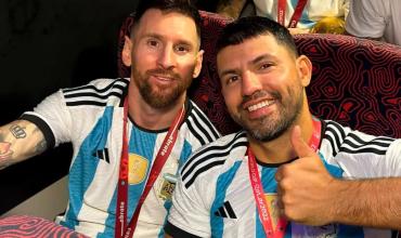 El Kun Agüero le dejó un emotivo mensaje a Messi y reveló un divertida anécdota del Mundial de Qatar