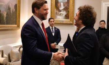 El vicepresidente de los Estados Unidos JD Vance visitará la Argentina en noviembre