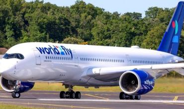 Quedó inaugurado el primer vuelo regular y directo entre Rosario y Madrid