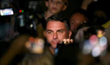 Flávio Bolsonaro dijo que está “muy contento” con el resultado de la primera vuelta: “Brasil quiere un cambio”