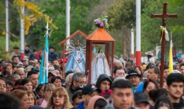La Virgen India regresó a Sanagasta acompañada por una multitudinaria peregrinación