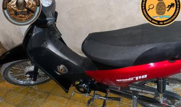 Detuvieron a un hombre y secuestraron una motocicleta en un procedimiento por hurto