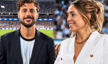 La tajante aclaración de Diego Leuco tras estar a los mimos con Sofi Martínez en la despedida de Messi