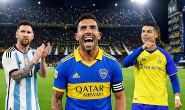 Carlos Tevez planea juntar a Cristiano Ronado y Lionel Messi en el partido de su despedida