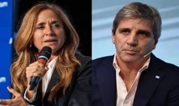 Victoria Tolosa Paz apuntó contra Luis Caputo: “Todos seremos muy felices cuando te retires”