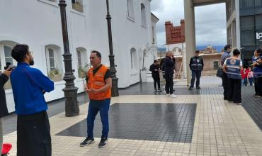 El Municipio de Capital realizó un simulacro de evacuación junto a Protección Civil