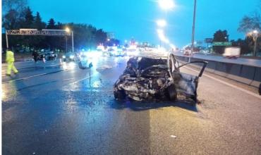Choque fatal en la Panamericana: un hombre murió y el conductor del otro auto dio positivo en alcoholemia