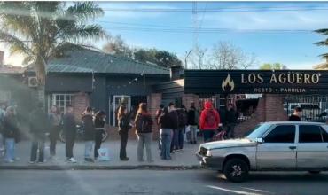 Incendio en la parrilla de Berazategui que se hizo viral por su convocatoria laboral